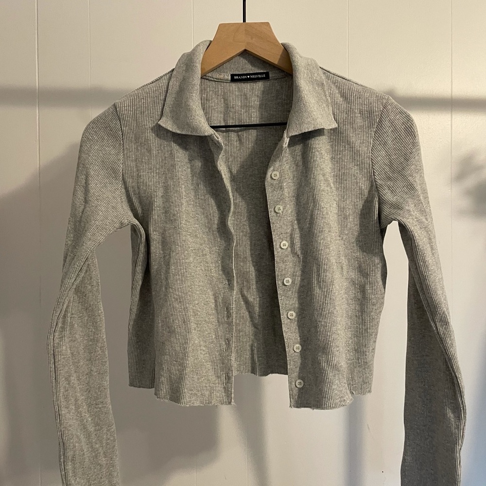 brandy melville caroline long sleeve top